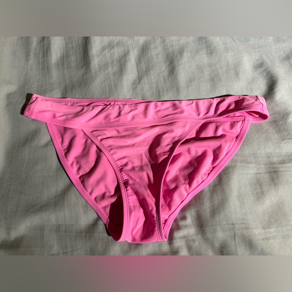 No Boundaries Bright Pink Bikini Bottom